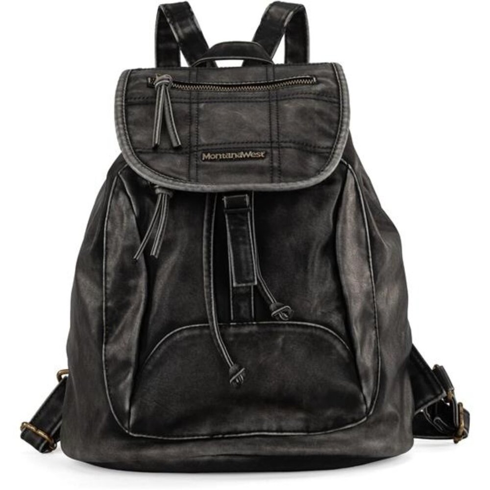 Montana West Backpack for Men Women Drawstring Casual Daypack for Men Travel